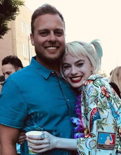 Lachlan Robbie with his sibling Margot Robbie.